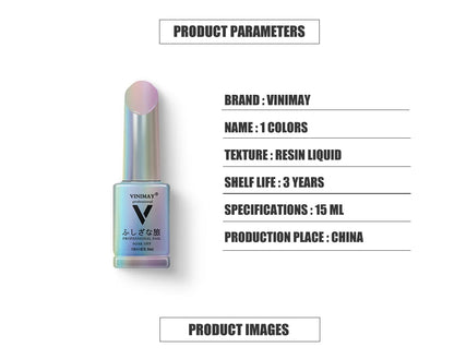 VINIMAY New 2023 Metallic Mirror Silver Nail Painting Gel Nail Polish Soak Off UV Gel Polish Nail Art Gel Varnish Lacque Prime
