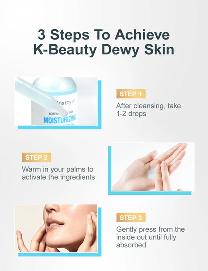B5 Moisturizing Face Serum Hyaluronic Acid Improve Dark Skin Fade Fine Lines Deep Hydration Firming Facial Essence Skin Care