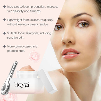HOYGI Anti Aging Cream for Face Firming Lifting Reduce Wrinkles Fade Fine Lines Brightening Dullness Skin Moisturizing Face Care
