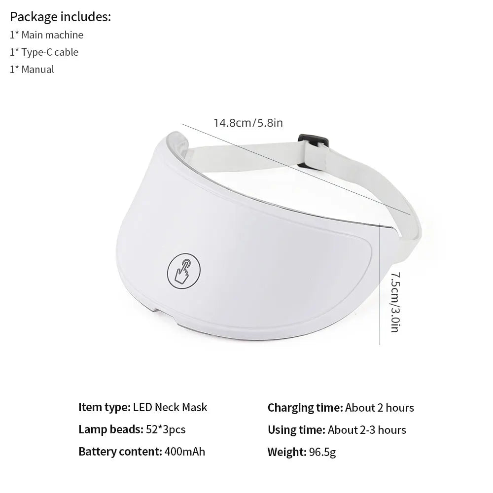 Face Neck Beauty Machine LED Skin Care Tool