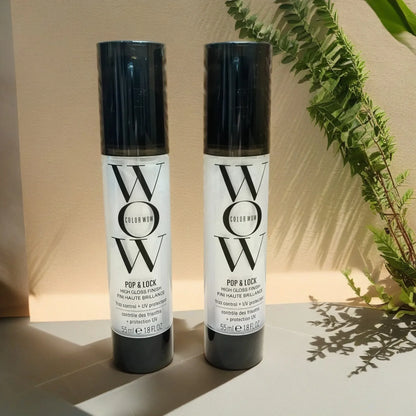 Pop + Lock Anti-frizz Care Gloss Essence Cream Styling Natural and Soft Lotion