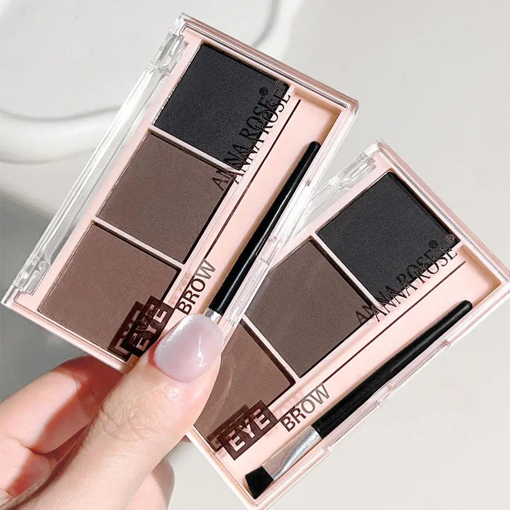3 color eyebrow powder waterproof sweat-proof natural long-lasting eyebrow powder Eye Brow Enhancer Professional Palette Makeup