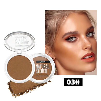 Matte bronzer A natural-looking cream bronzer that lasts for all skin types, perfect for contouring and highlighting