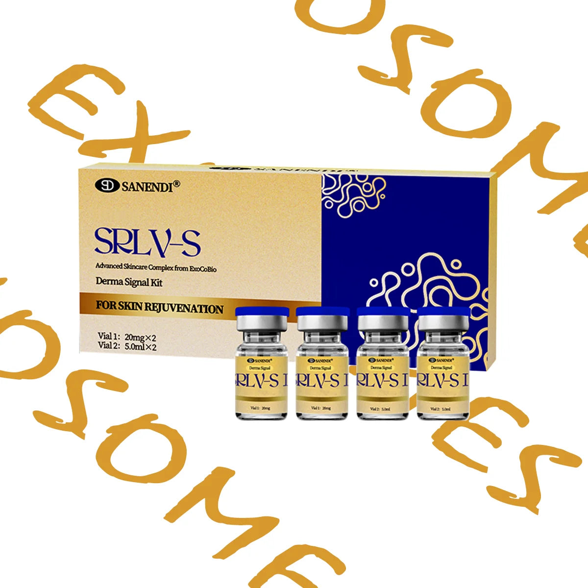 Sanendi Korean New EXO Technology Exosmass Advanced facial cell regeneration beauty technology - Deep cleansing essence water