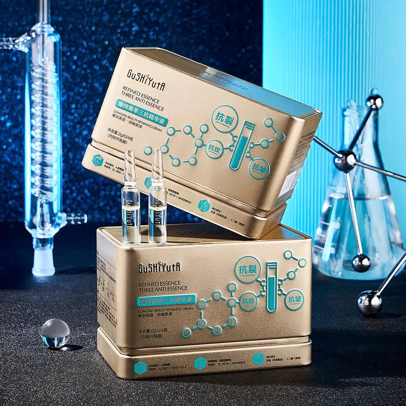 Facial Anti-wrinkle Serum Anti-Aging Moisturizing Shrink Pores Hydrating Whitening Essence For Microneedle Instruments Skin Care