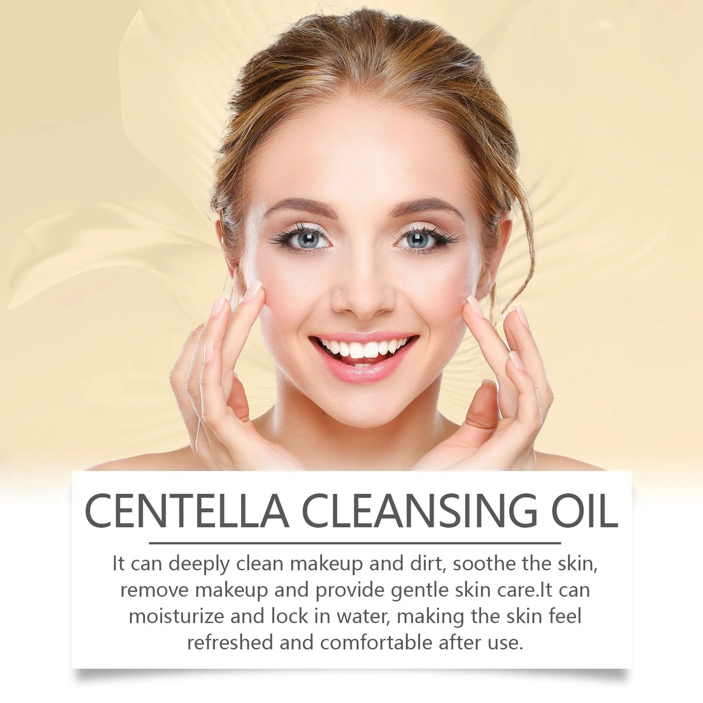 Centella Cleansing Oil Facial Makeup Remover Clean Nose Pores Rejuvenation Face Repair Skin Smooth Hydrating Face Centella Serum